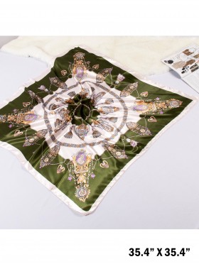 Dreamcatcher Print Silk Scarf